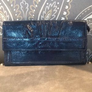 Dark indigo Coach wallet